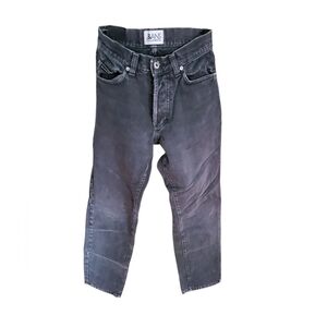 Dolce & Gabbana Faded Black Boot Cut Jeans